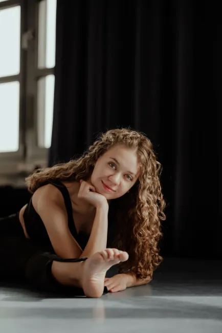 Katja in Tanzstudio